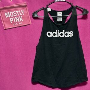 Adidas Black Sleeveless Top